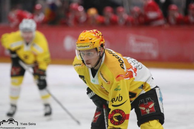 Photo hockey match Lausanne - Bern le 14/01/2022