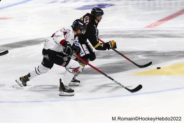 Photo hockey match Rouen - Mulhouse le 15/01/2022
