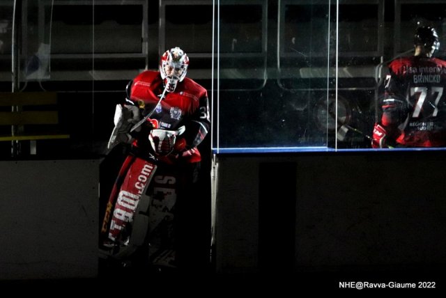 Photo hockey match Nice - Angers  le 15/01/2022