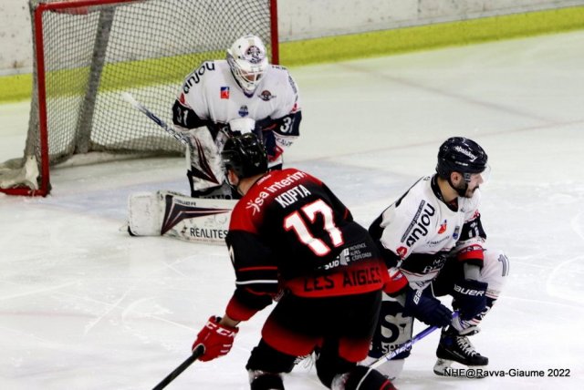Photo hockey match Nice - Angers  le 15/01/2022