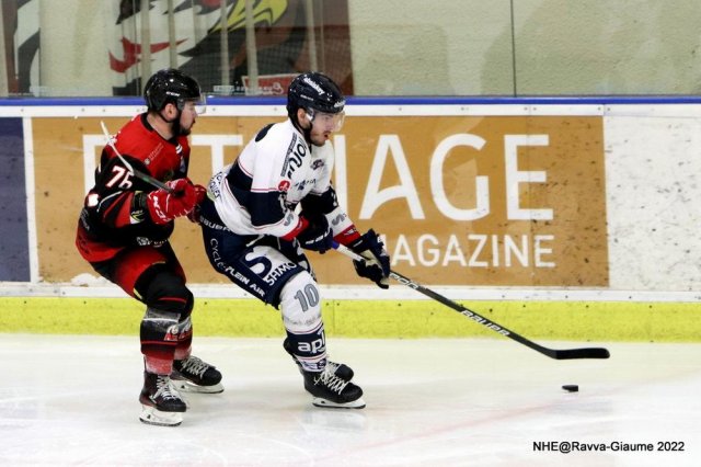 Photo hockey match Nice - Angers  le 15/01/2022