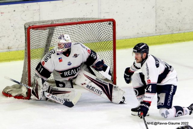 Photo hockey match Nice - Angers  le 15/01/2022
