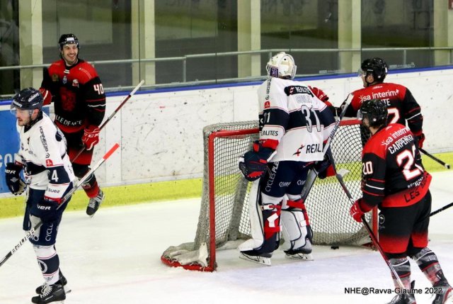 Photo hockey match Nice - Angers  le 15/01/2022