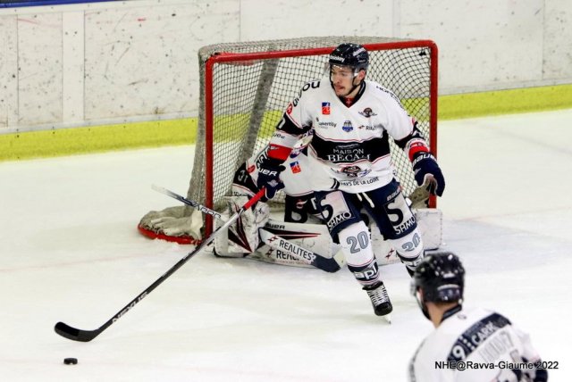 Photo hockey match Nice - Angers  le 15/01/2022