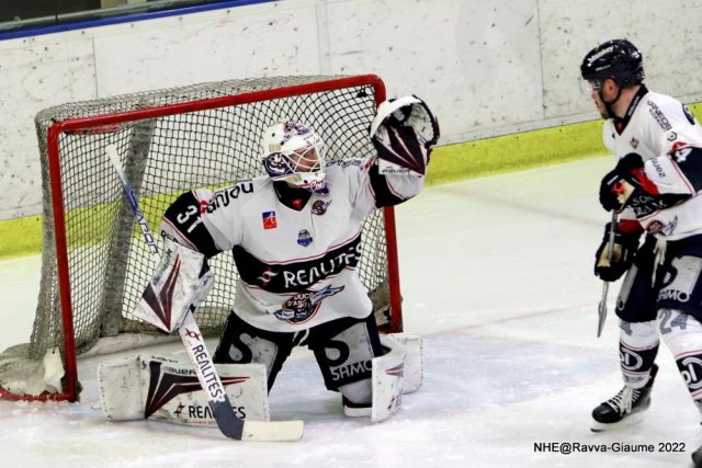 Photo hockey match Nice - Angers  le 15/01/2022