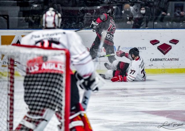 Photo hockey match Bordeaux - Nice le 18/01/2022