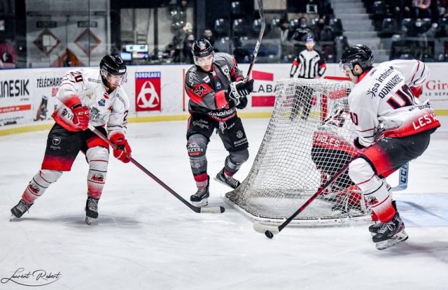Photo hockey match Bordeaux - Nice le 18/01/2022