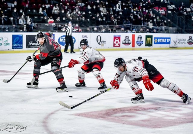 Photo hockey match Bordeaux - Nice le 18/01/2022