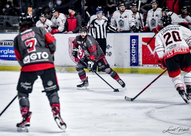Photo hockey match Bordeaux - Nice le 18/01/2022