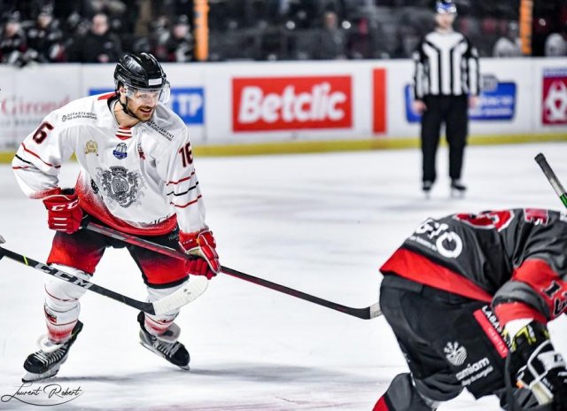 Photo hockey match Bordeaux - Nice le 18/01/2022