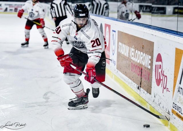 Photo hockey match Bordeaux - Nice le 18/01/2022