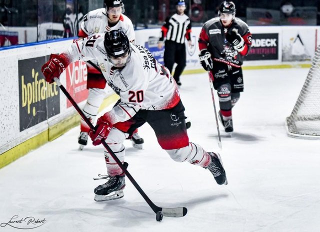 Photo hockey match Bordeaux - Nice le 18/01/2022