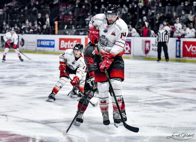 Photo hockey match Bordeaux - Nice le 18/01/2022