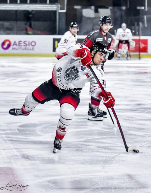 Photo hockey match Bordeaux - Nice le 18/01/2022
