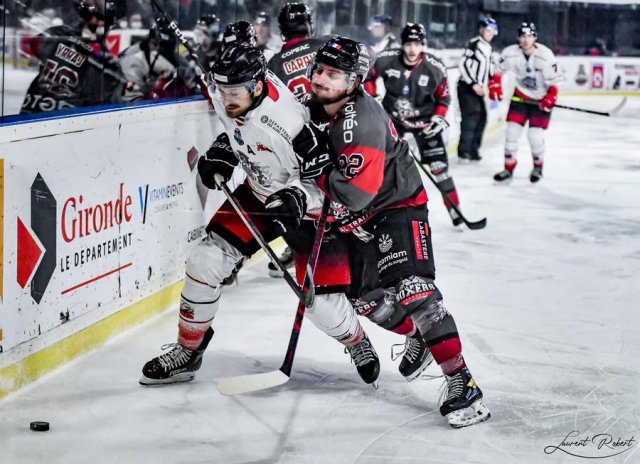 Photo hockey match Bordeaux - Nice le 18/01/2022