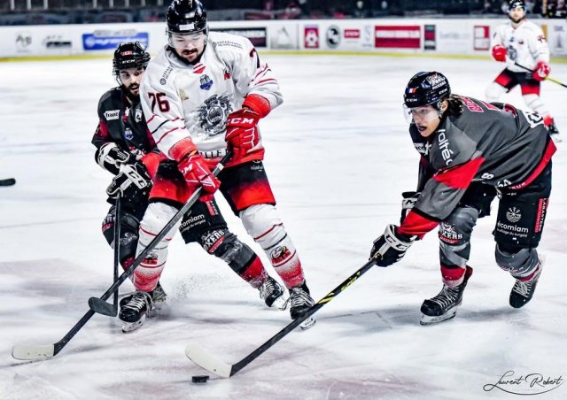 Photo hockey match Bordeaux - Nice le 18/01/2022