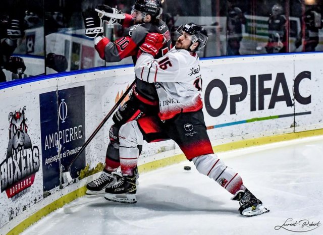 Photo hockey match Bordeaux - Nice le 18/01/2022