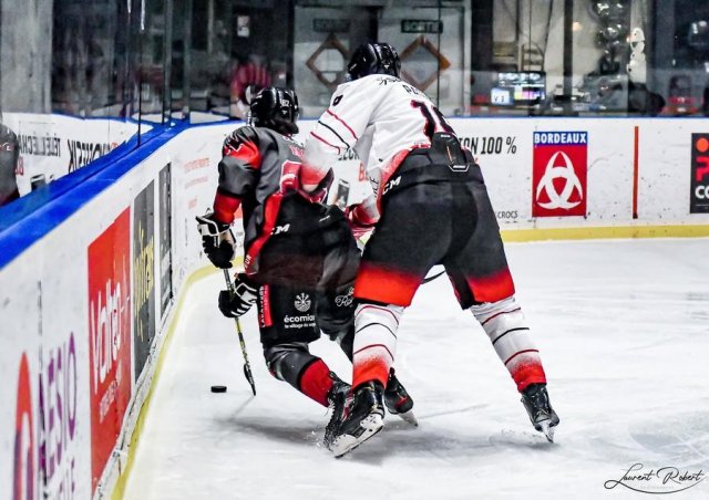 Photo hockey match Bordeaux - Nice le 18/01/2022