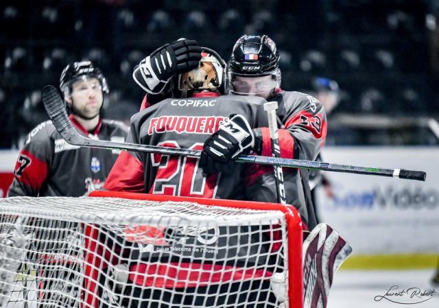 Photo hockey match Bordeaux - Nice le 18/01/2022