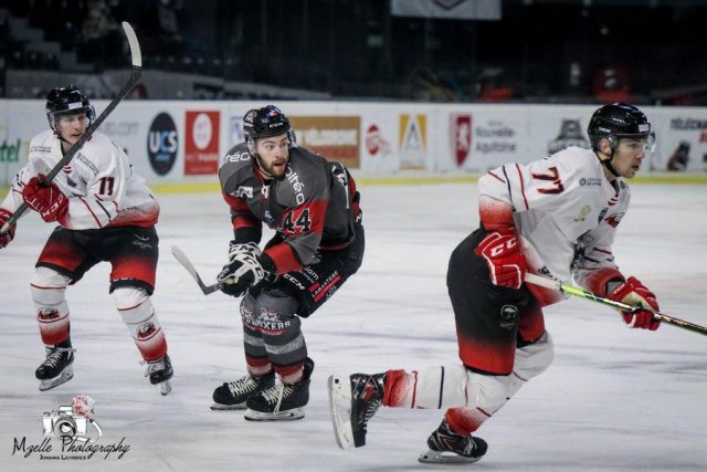 Photo hockey match Bordeaux - Nice le 18/01/2022