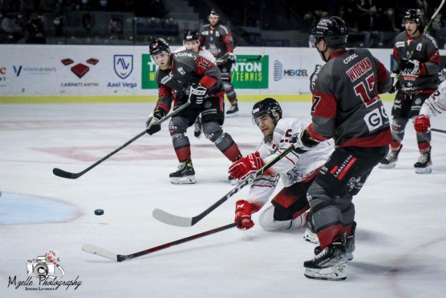 Photo hockey match Bordeaux - Nice le 18/01/2022