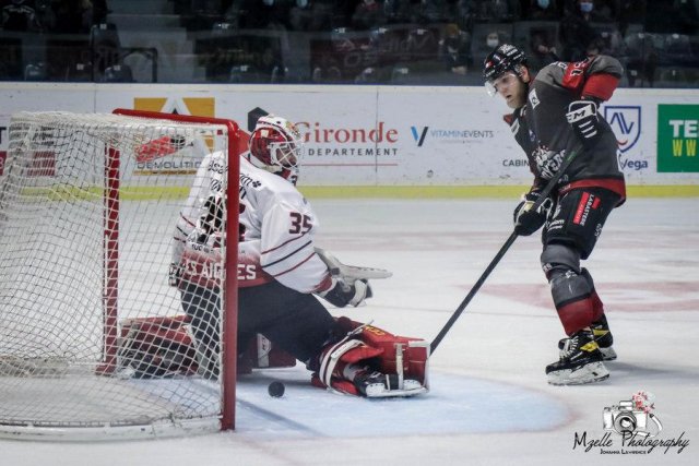 Photo hockey match Bordeaux - Nice le 18/01/2022