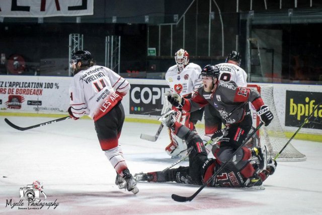 Photo hockey match Bordeaux - Nice le 18/01/2022