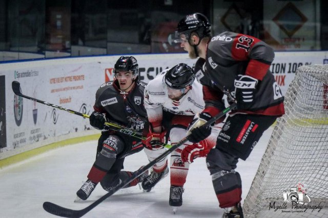 Photo hockey match Bordeaux - Nice le 18/01/2022