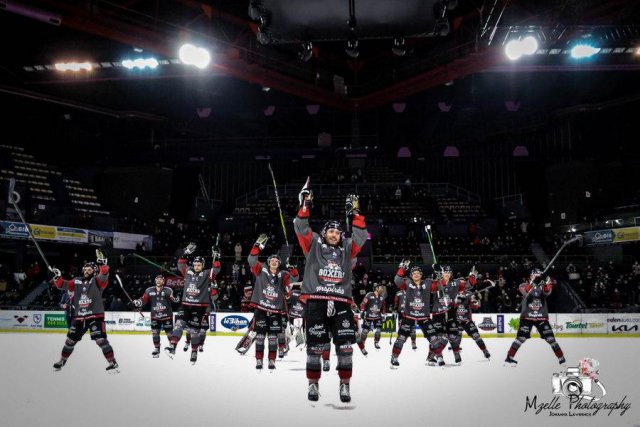 Photo hockey match Bordeaux - Nice le 18/01/2022