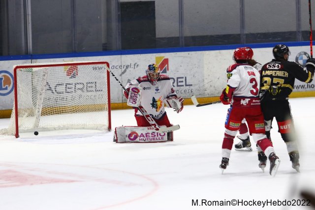 Photo hockey match Rouen - Grenoble  le 18/01/2022