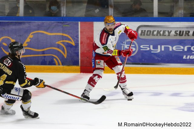 Photo hockey match Rouen - Grenoble  le 18/01/2022