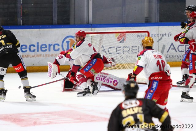 Photo hockey match Rouen - Grenoble  le 18/01/2022