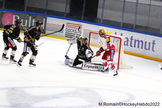 Photo hockey match Rouen - Grenoble  le 18/01/2022