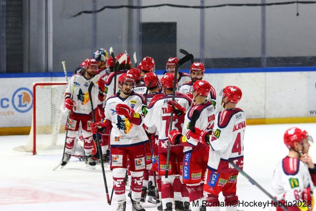 Photo hockey match Rouen - Grenoble  le 18/01/2022