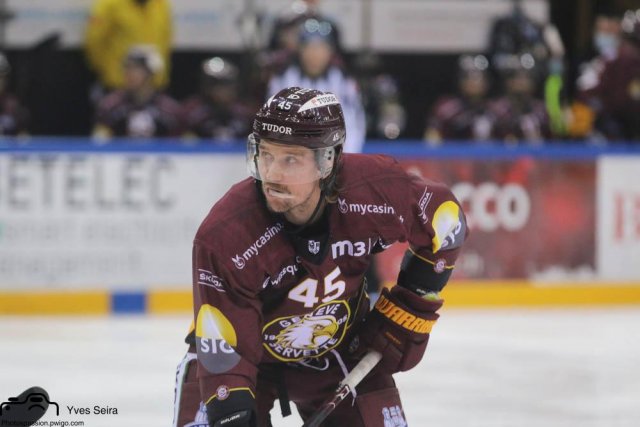 Photo hockey match Genève - Bienne le 22/01/2022