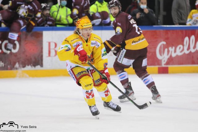 Photo hockey match Genève - Bienne le 22/01/2022