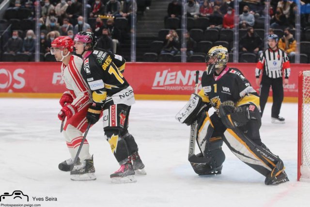 Photo hockey match Lausanne - Ajoie le 23/01/2022