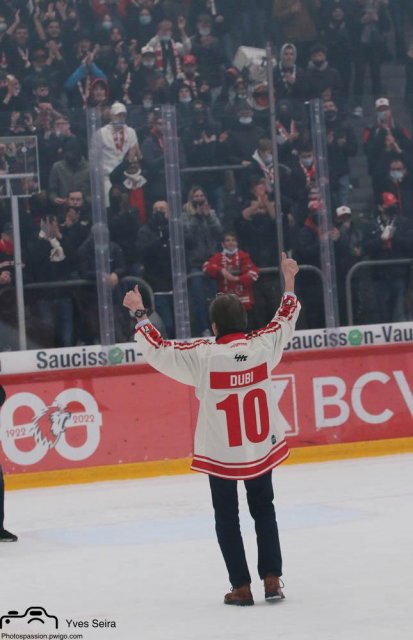 Photo hockey match Lausanne - Ajoie le 23/01/2022