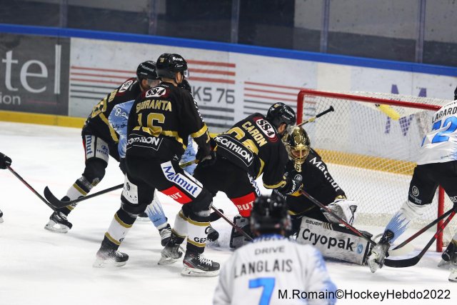 Photo hockey match Rouen - Gap  le 23/01/2022