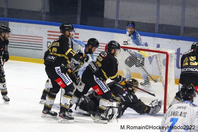 Photo hockey match Rouen - Gap  le 23/01/2022