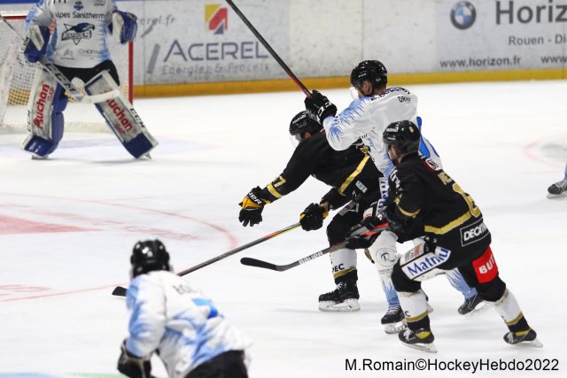 Photo hockey match Rouen - Gap  le 23/01/2022