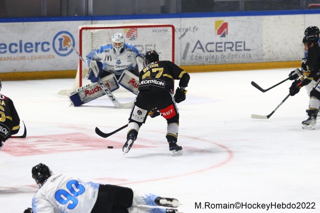Photo hockey match Rouen - Gap  le 23/01/2022