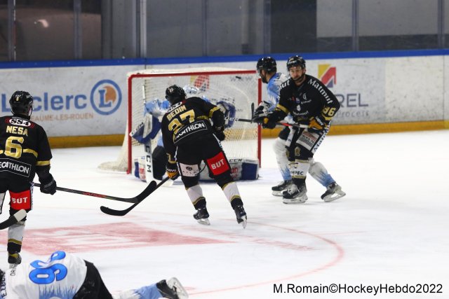 Photo hockey match Rouen - Gap  le 23/01/2022