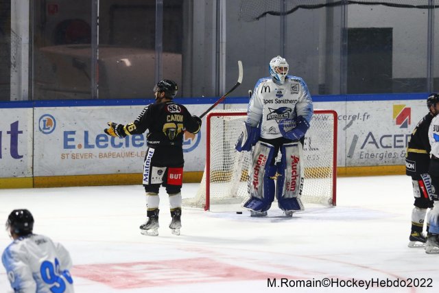 Photo hockey match Rouen - Gap  le 23/01/2022