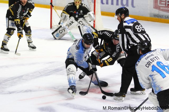 Photo hockey match Rouen - Gap  le 23/01/2022