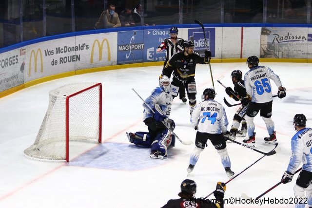 Photo hockey match Rouen - Gap  le 23/01/2022