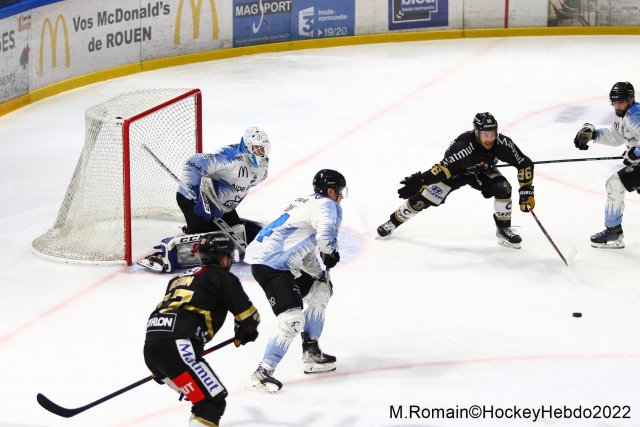 Photo hockey match Rouen - Gap  le 23/01/2022