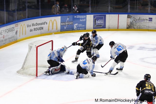 Photo hockey match Rouen - Gap  le 23/01/2022