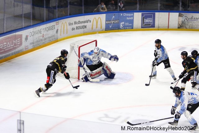 Photo hockey match Rouen - Gap  le 23/01/2022