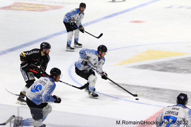 Photo hockey match Rouen - Gap  le 23/01/2022